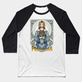 Princess Flower Baseball T-Shirt